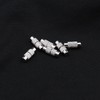 EMSea 60pcs Screw Twist Clasps Brass Barrel Jewelry End Tip