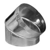 Duct Outlet 8" 45 Degree Adjustable Elbow - HVAC Duct Eblow 26 Gauge HVAC