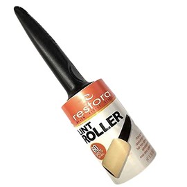 Restora Lint Roller Removers 60 Adhesive Sheets Rollers - 12 Rolls with Handle