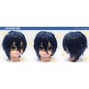 mzcurse Dark Blue Short Cosplay Wig Party Hair