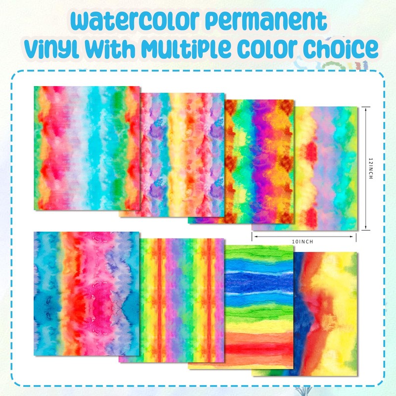 Tintnut Vinyl Film Plotter 8 Pack 30 cm x 25