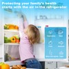 StLiSuYmx 6-Pack Premium Refrigerator Air Filter Replacement, Carbon Activated Filter