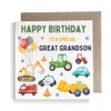 Second Ave Digger Great Grandson Children's Kids Baby Tractor Car