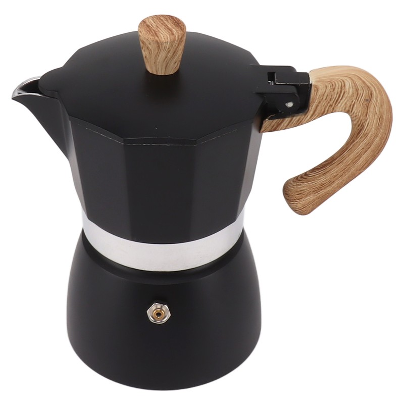 Moka Coffee Pot Octagonal Aluminum Classic Portable Hand Brewing Coffee