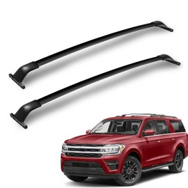 220lbsRoof Racks Cross Bars fit for Ford Expedition/Max (2018-2025) & Lincoln Navigator (2018-2024) with Side Roof Rails Heavy Duty Aluminum Cargo Luggage Carrier