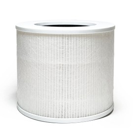 Nispira 3-in-1 True HEPA Activated Carbon Filter Replacement For Proton Pure Portable Air Purifier Remove Smoke, 1 Pack