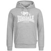 Lonsdale Fremington Hoodie Men's Hoodie Grey, Marl Grey