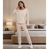 DAVID ARCHY Women Sweatsuits 2 Piece Set Casual Sweat Set