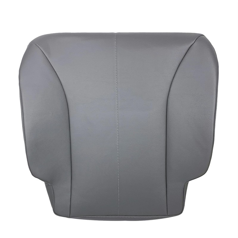 WFLNHB Artificial Leather Front Driver Side Bottom Seat Cover Gray
