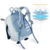 GAGAKU Kinderrucksack mit Brustgurt Mini Cartoon Kinder Rucksack für Jungen