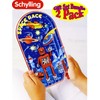 Schylling Classic 10" Pinball Games Space Race & Home Run!