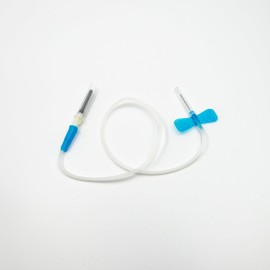 Veterinary Lab Butterfly Blood Collection Needles, Winged Set for Pets, Cats, Dogs 21G x 3/4" x 12" Tubing (Pack of 100)