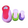 Tropchou Craft Punch Hole Punch 3-Piece Set School Life Play