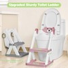 COOSEYA Training Toilet Ladder, Multi-Use, Convenient and Suitable for Most
