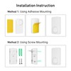 SECRUI Doorbell, Hassle-Free Install Door Bells, Wireless Range up to