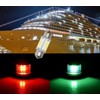 FICBOX Boat Navigation LED Bulb, 12V 31mm Marine Replacement for