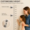 V-Frankness Shower Holder with Suction Cup, Removable No-Drill Wall Mount,