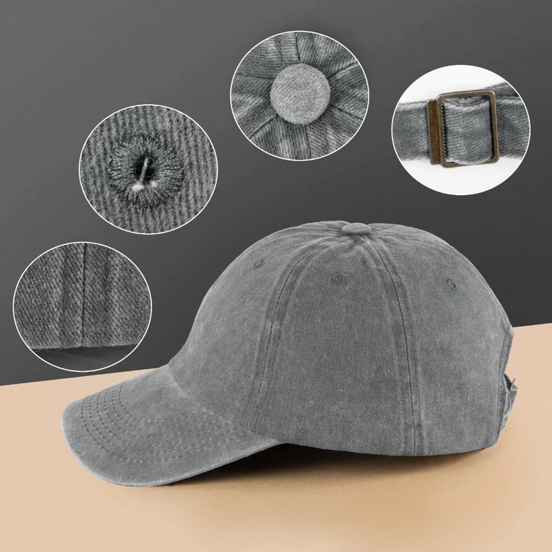 Mulor Baseball Cap Women's Men's Baseball Cap Adjustable Baseball Cap