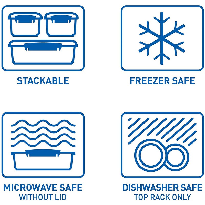 Sistema KLIP IT Food Storage Container, 7 L, Airtight &