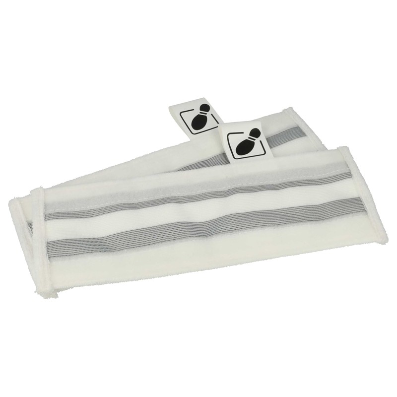 vhbw 2 x Mop Covers Compatible with Kärcher SC 3