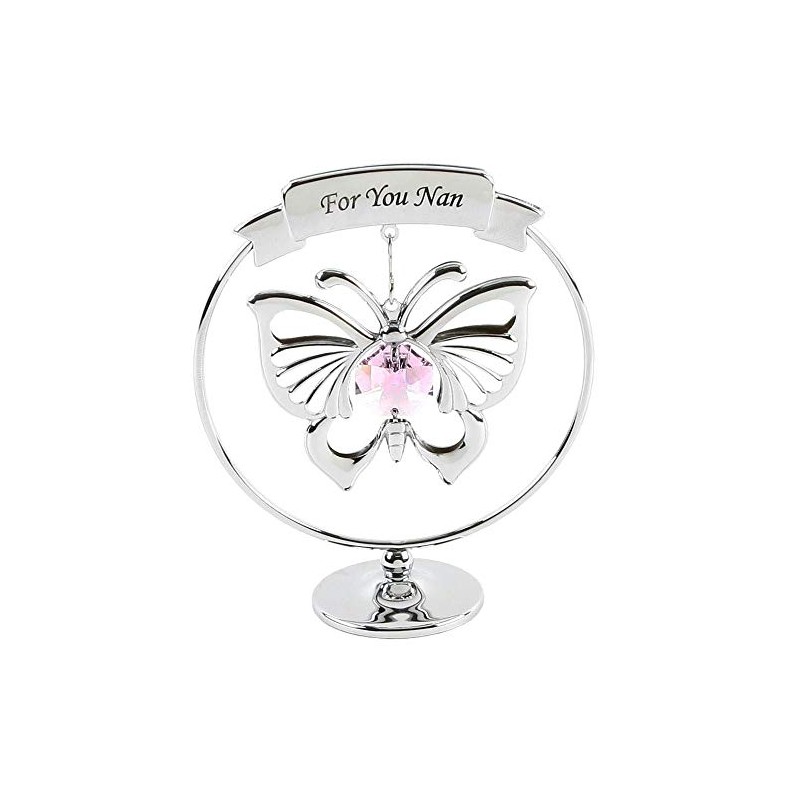 Crystocraft Chrome Plated Circle Ring For You Nan