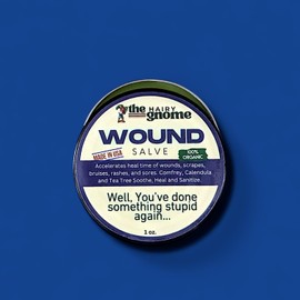 The Hairy Gnome- Wound Salve | Organic First Aid | Well, Youv'e Done Something Stupid Again | Plastic Free Company. Give a Sh$t About Nature. (6)