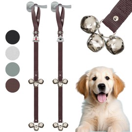 Caldwell's Pet Supply Co. Dog Potty Bells, Dog Bells to Go Outside, Hanging Dog Door Bell for Potty Training, Quality Bell for Dogs to Ring to Go Potty, Potty Bells for Dogs, New Puppy Training Tool