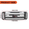 ECOTRIC Front Grille Compatible with Ford 1999-2004 F250 F350 Super