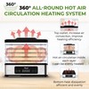 Rosewill Compact Food Dehydrator, 5 Stackable Trays with Adjustable 48H