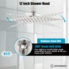 gotonovo Shower System with Tub Spout 12 Inch 3 Function