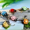 AYNKH 50pcs Miniature Animals Resin Miniature Animal Models Microscopic Accessories