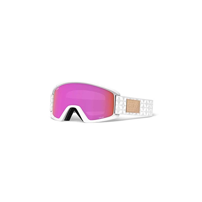 GIRO Damen Dylan Skibrille, White Quilted, One Size