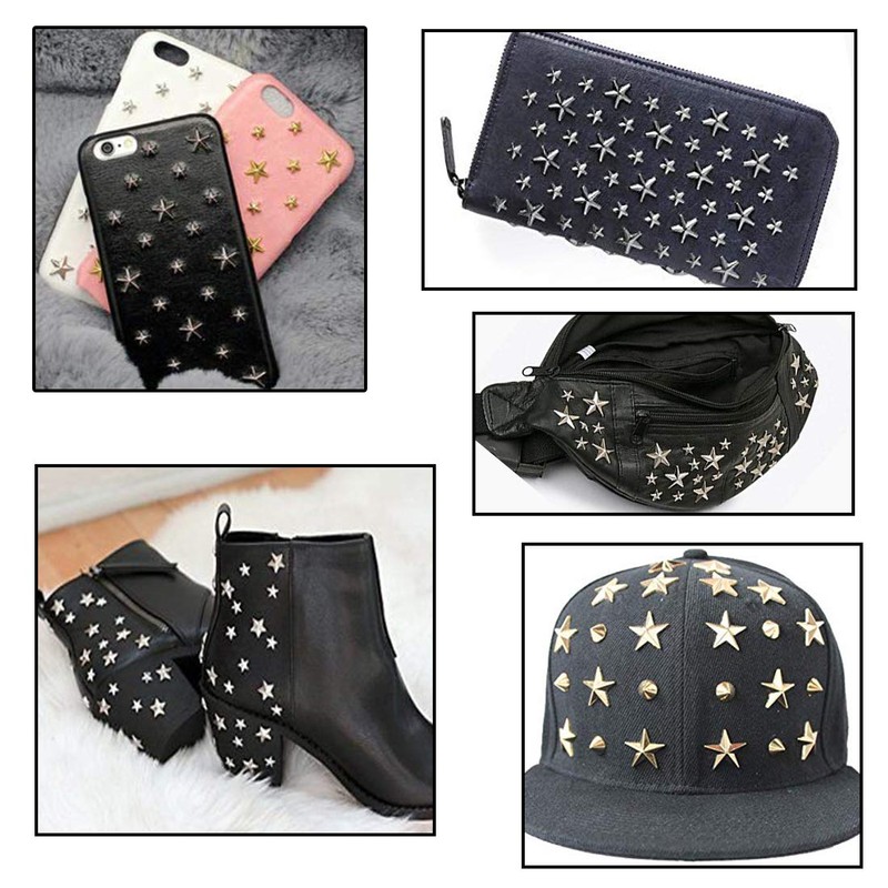 Trimming Shop Star Studs Claw Rivets, Nailhead Punk Decorative Hand
