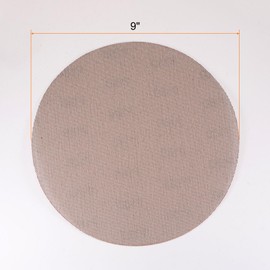 sourcing map 5pcs Mesh Sanding Discs 9 Inch Hook and Loop Sanding Net 180 Grits Dust Free Abrasive Pads for Car Wood Drywall Metal Polishing & Grinding