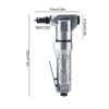 Handheld Air Shears High Hardness Pneumatic Cutting Tool 2800RPM for