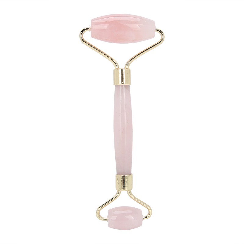 Face Roller Massager Dual Head Natural Roller Massage Tool for