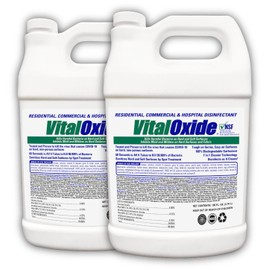 Vital Oxide Disinfectant, Deodorizer, Cleaner, Food-Contact Sanitizer, Virucide – (EPA registration #82972-1) – Kills Mold & Mildew, Eliminates Odors-2 Gallons