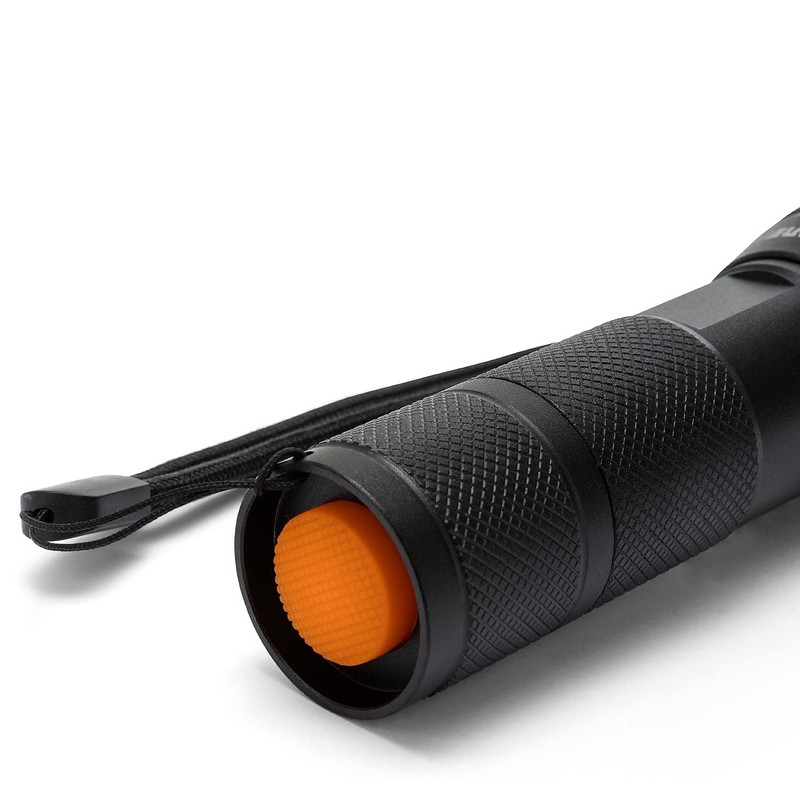 VELAMP in247 Steel LED Taschenlampe Aluminium schwarz