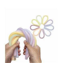 Mr. Pen- Monkey Noodle Fidget Toy, 9 Pack, Pastel Colors, Monkey Noodles Fidget Toy, Strong and Durable, High Elasticity, Non Toxic, Stretches Up to 5 Feet