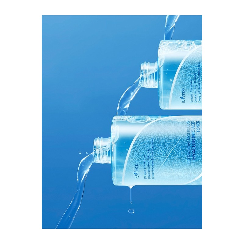 [2 Serum Free] Ultra-low molecular hyaluronic acid toner 300ml /