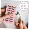 Healeved 8pairs False Eyelashes for Cosplay Natural Look Faux Lashes