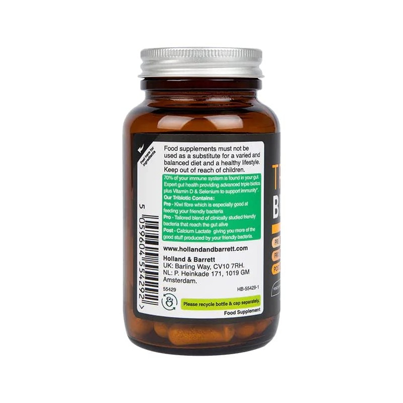 Holland & Barrett Tribiotics Immunity 60 Capsules