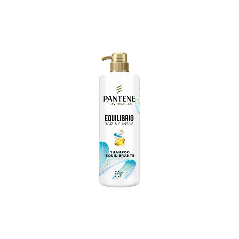 Shampoo Equilibrante Pantene Pro Miracles Equilibrio Raíz Puntas 510
