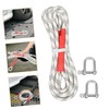 ULTECHNOVO 1 Set Heavy Duty Tow Rope Automotive Tow Rope