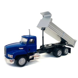 Promotex 1/87 (HO) Blue DCD for Mack Dump Truck Plastic Model Car High Detail Imagery Excellent for Collectors