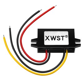 XWST DC 36V 48V Step Down to 5V 1A 5W Converter Voltage Reducer, 5Volts regulator Waterproof DC/DC Buck Transformer Power Supply Module for Auto Car Truck Vehicle Boat Solar System (36V 48V-5V-1A)