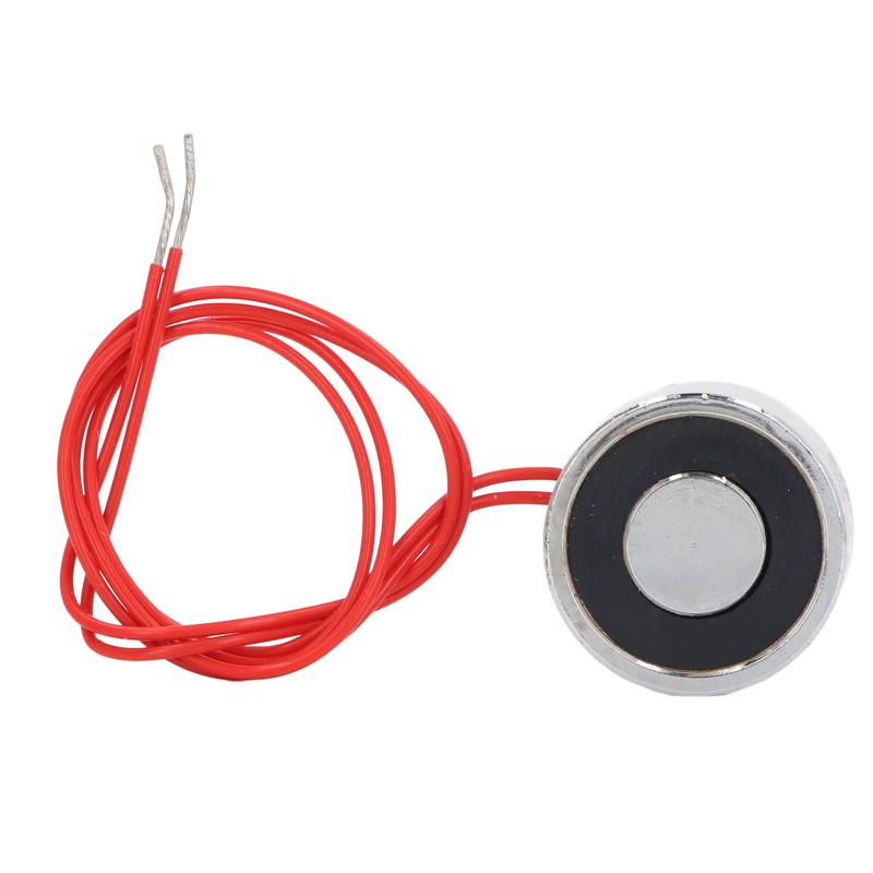Electromagnet Solenoid Pure Iron Mini Round Suction Cup Electric Lifting