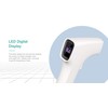 ALICN Medical Non-Contact Infrared Forehead Thermometer with LED Display, Fever