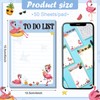 Geyee 4 Pads Flamingo Sticky Notes 4" x 6" Funny