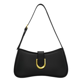 Shoulder Bag for Women Y2K Trendy Underarm Purse， Vegan Leather Clutch Hobo Handbags